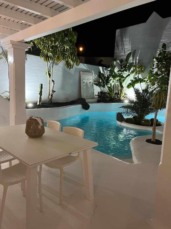 Villa Guajara Lujo Piscina Climatizada Jacuzzi AC WIFI Bahiazul Villa 714 Corralejo Exterior foto
